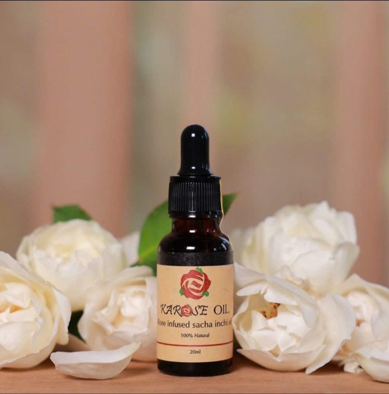 Close up of herbal medicine ingredients and natural oils on a wooden table