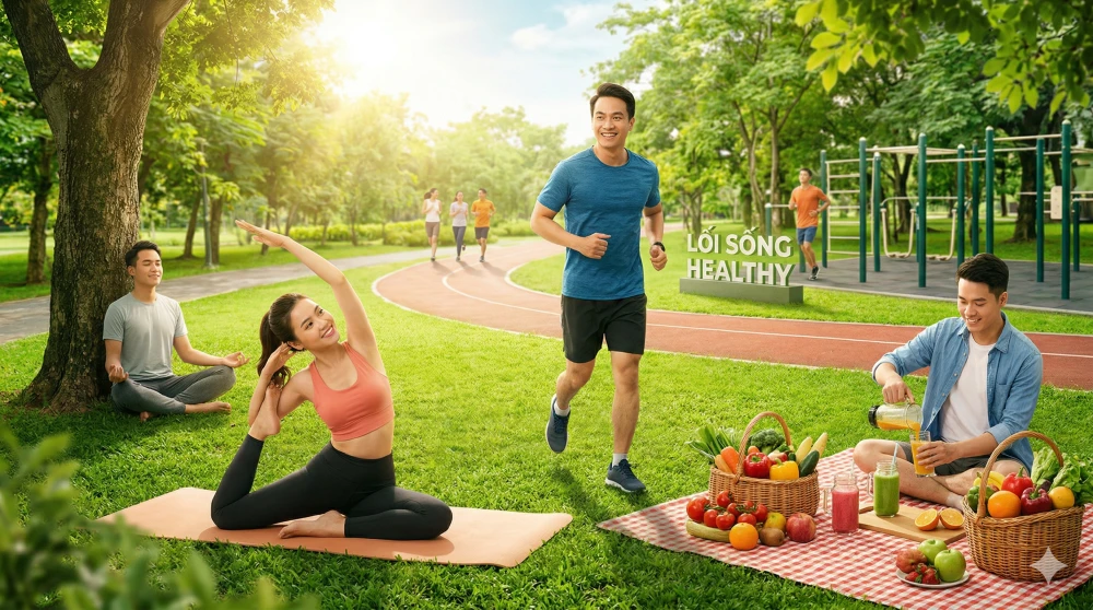 lối sống healthy