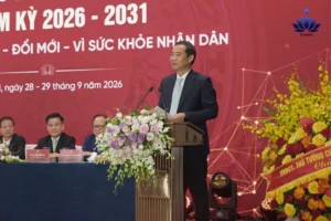 Đồng chí Nguyễn Thái Học, Phó Bí thư, Chủ nhiệm Ủy ban Kiểm tra Đảng ủy MTTQ, các đoàn thể Trung ương phát biểu